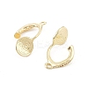 Brass Clip-on Earring Findings KK-K371-27A-G-2