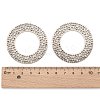 Tibetan Style Alloy Linking Rings LS-TIBE-Q035-055AS-NR-3