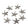 Tibetan Style Alloy Starfish/Sea Stars Pendants LS-TIBEP-Q041-119AS-NR-3