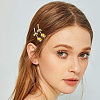 2 Bags Alloy & Resin Hair Clips Kits PHAR-SC0001-004-4