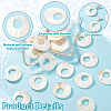40Pcs Shell Pearl Pendants SSHEL-GA0001-18-4