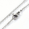 304 Stainless Steel Pendant Necklaces NJEW-E147-03P-3