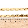 304 Stainless Steel Arch Link Chain Necklaces for Women Men NJEW-F363-05G-5