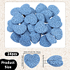24Pcs Unwaxed Natural Lava Rock Beads G-PA0002-13A-2