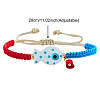 Bohemian Style Porcelain Bead Charm Bracelets OU3327-4