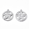 Non-Tarnish 201 Stainless Steel Pendants STAS-N098-076P-1