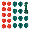 DIY Rose Flower Nursing Necklaces Making Kit for Kids Chewing Teething DIY-TA0006-35-2