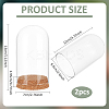 Glass Dome Cover DJEW-WH0043-64A-2