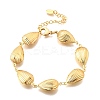 304 Stainless Steel Link Bracelets for Women BJEW-P354-04A-G-4
