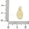 Religion Brass Pendants KK-P345-53G-03-3