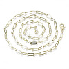 Brass Paperclip Chains MAK-S072-11A-14KC-2