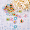 Resin Frosted Cabochons RESI-TA0001-26-10