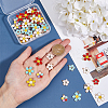 60Pcs 10 Style Alloy Enamel Pendants ENAM-HY0002-98-3