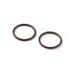 100Pcs Baking Paint Zinc Alloy Open Jump Rings FIND-WH0032-85B-07-2