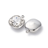 304 Stainless Steel Rhinestone Pendants STAS-B090-01P-05-2