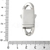 316 Surgical Stainless Steel Bayonet Clasps STAS-H234-11P-04-3
