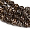 Tibetan Style dZi Beads Strands GG-CBA4812-B06-10MM-4