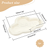 Porcelain Jewelry Dish Tray DJEW-WH0039-87-2