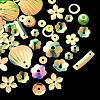 Rainbow Iridescent PVC Paillette/Sequins Beads & Links & Pendants LS-PVC-C001-01E-3