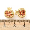 Brass Micro Pave Cubic Zirconia Pendants X-KK-K369-01G-06-3