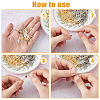 200Pcs 2 Colors  Alloy Bowknot Buckles FIND-FH0009-81-3