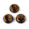Natural Tiger Eye Pendants G-N353-05A-06-1