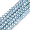 Baking Paint Glass Pearl Beads Strands LS-DGLA-ZX001-05B-16-1
