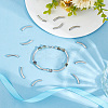 50Pcs 201 Stainless Steel Beads STAS-UN0046-56-2