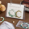1Pc Calendar Style Plastic Jewelry Organizer Holder Rack for Jewelry Storage ODIS-BBC0001-01B-3
