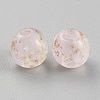 Luminous Handmade Gold Sand Lampwork Beads FIND-TAC0005-35B-01-1