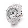 201 Stainless Steel Stretch Watchband Finger Ring Watches WACH-G018-03P-01-3