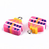 Handmade Polymer Clay Pendants LS-CLAY-T016-74-3