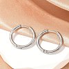202 Stainless Steel Huggie Hoop Earrings EJEW-F111A-20mm-P01-2