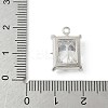 Brass Micro Pave Cubic Zirconia Pendants LS-KK-M326-21P-3