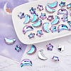 32Pcs 2 Styles K9 Glass Rhinestone Pendants GLAA-YS0001-03-5