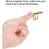 Brass Magnetic Slide Lock Clasps AJEW-PH0017-10-3