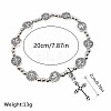 Stainless Steel Charm Bracelets LW0786-2