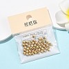 SHEGRACE Brass Spacer Beads XGRPCF028-173G-6