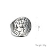 304 Stainless Steel Finger Rings FS-WGA7533-06-3