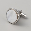 Natural Shell Cufflinks for Men FIND-WH0110-736P-01-1