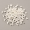 100G Luminous Frosted Glass Beads FGLA-WH0003-01J-3