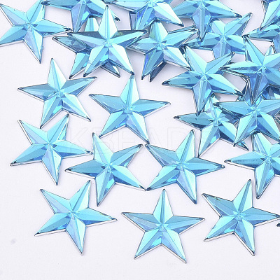 Plastic Cabochons KY-T012-02F-1