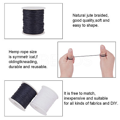 Waxed Cotton Thread Cords YC-PH0002-14-1