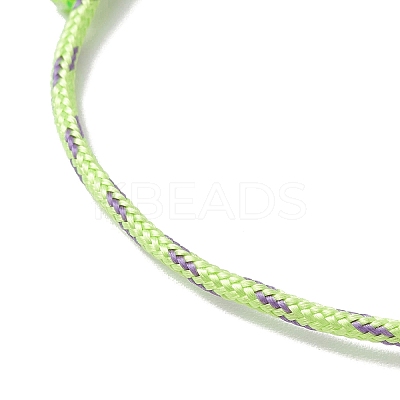 6Pcs 6 Colors Adjustable Polyester & Spandex Cord Bracelets for Men Women BJEW-JB12092-1