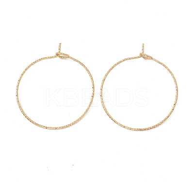 Ion Plating(IP) 316 Surgical Stainless Steel Hoop Earrings Findings X-STAS-D183-02G-02-1