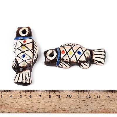 Handmade Porcelain Big Pendants PORC-T133-36-1