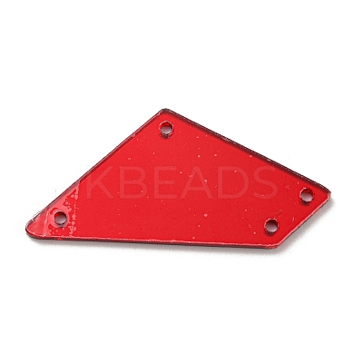 Trapezoid Acrylic Mirror Sew on Rhinestones MACR-G065-04A-01-1