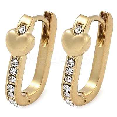 Ion Plating(IP) 304 Stainless Steel Hoop Earrings EJEW-B109-03G-01-1