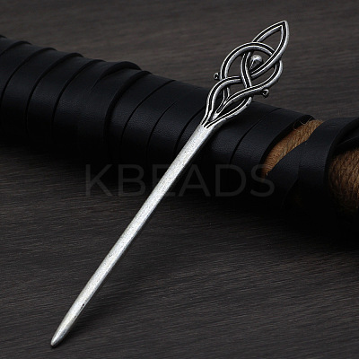 Knot Alloy Hair Sticks PW-WG98666-01-1