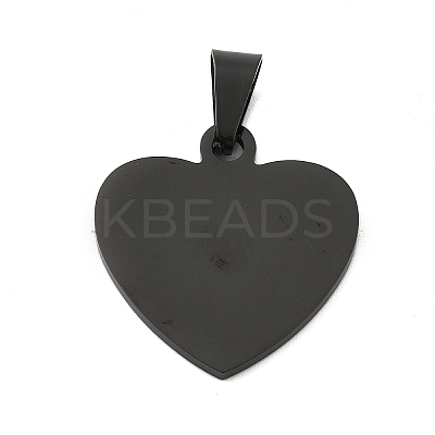Ion Plating(IP) 304 Stainless Steel Pendants STAS-I135-12B-1